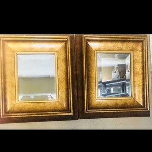 Gold Frame Mirrored Home Decor